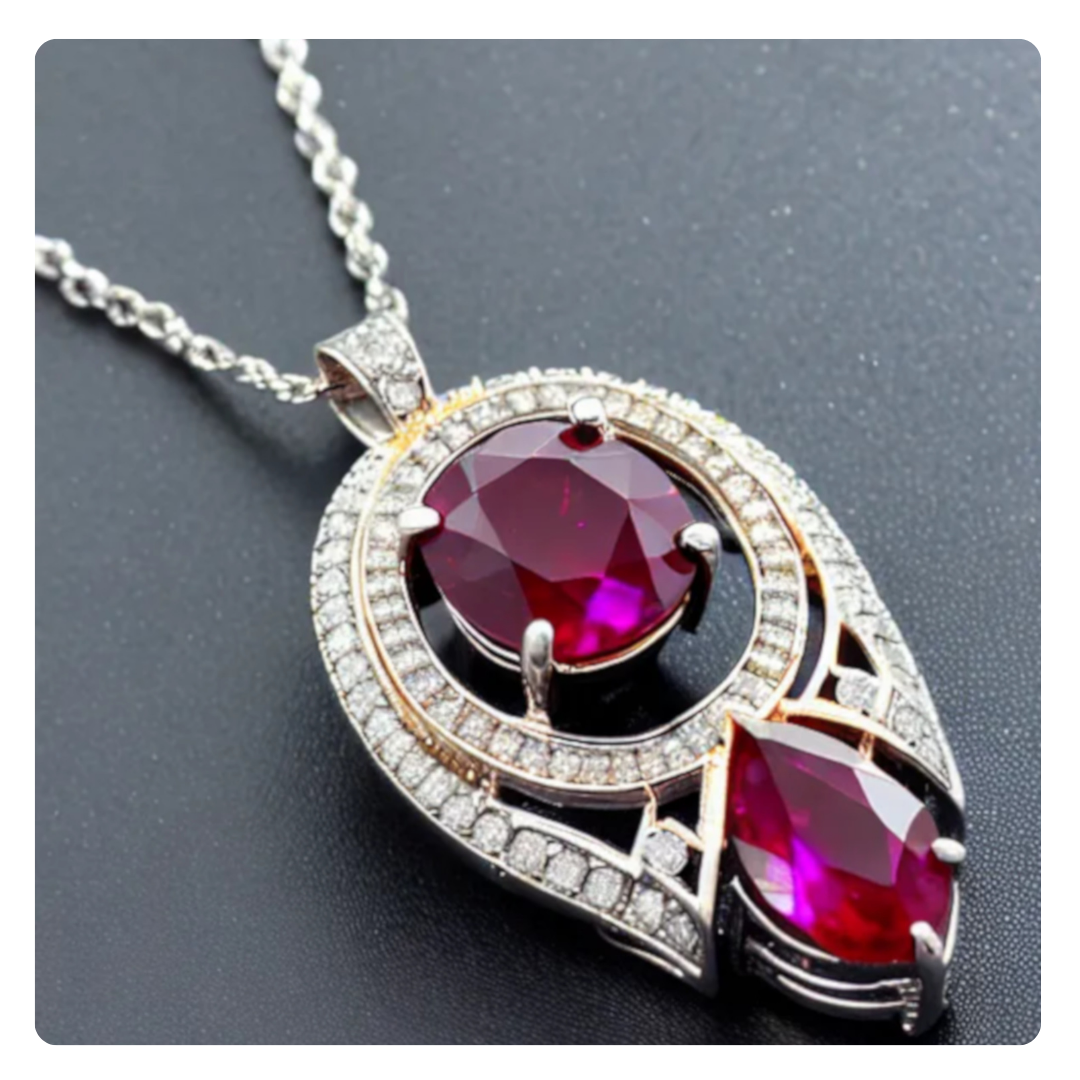 Silverhaat Pearl Studded Flower Necklace (Demo-Neckless)